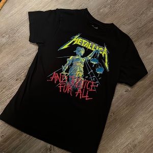 Metallica “AND JUSTICE FOR ALL” Womens Tee